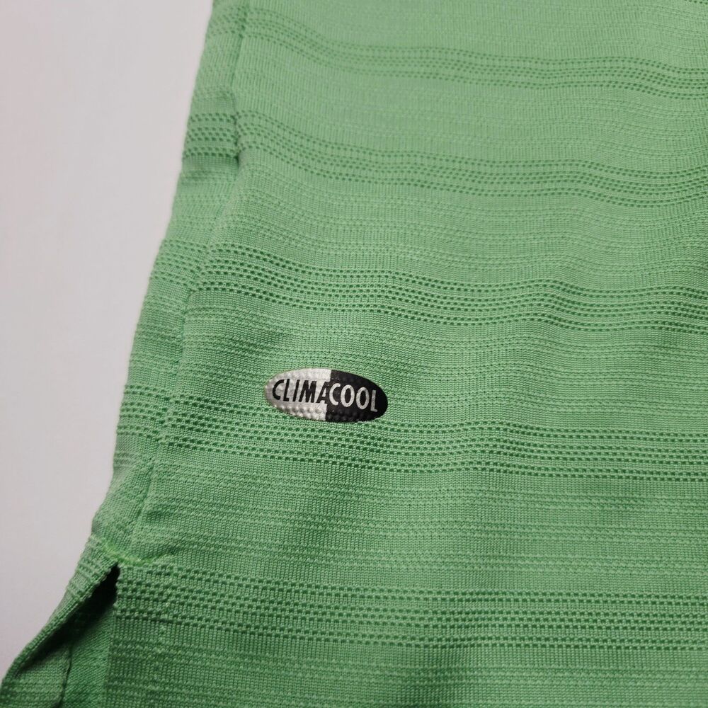 Pinehurst By Adidas Golf Shirt Green Polo Golf Shirt US OPEN Medium NWOT - Picture 8 of 10